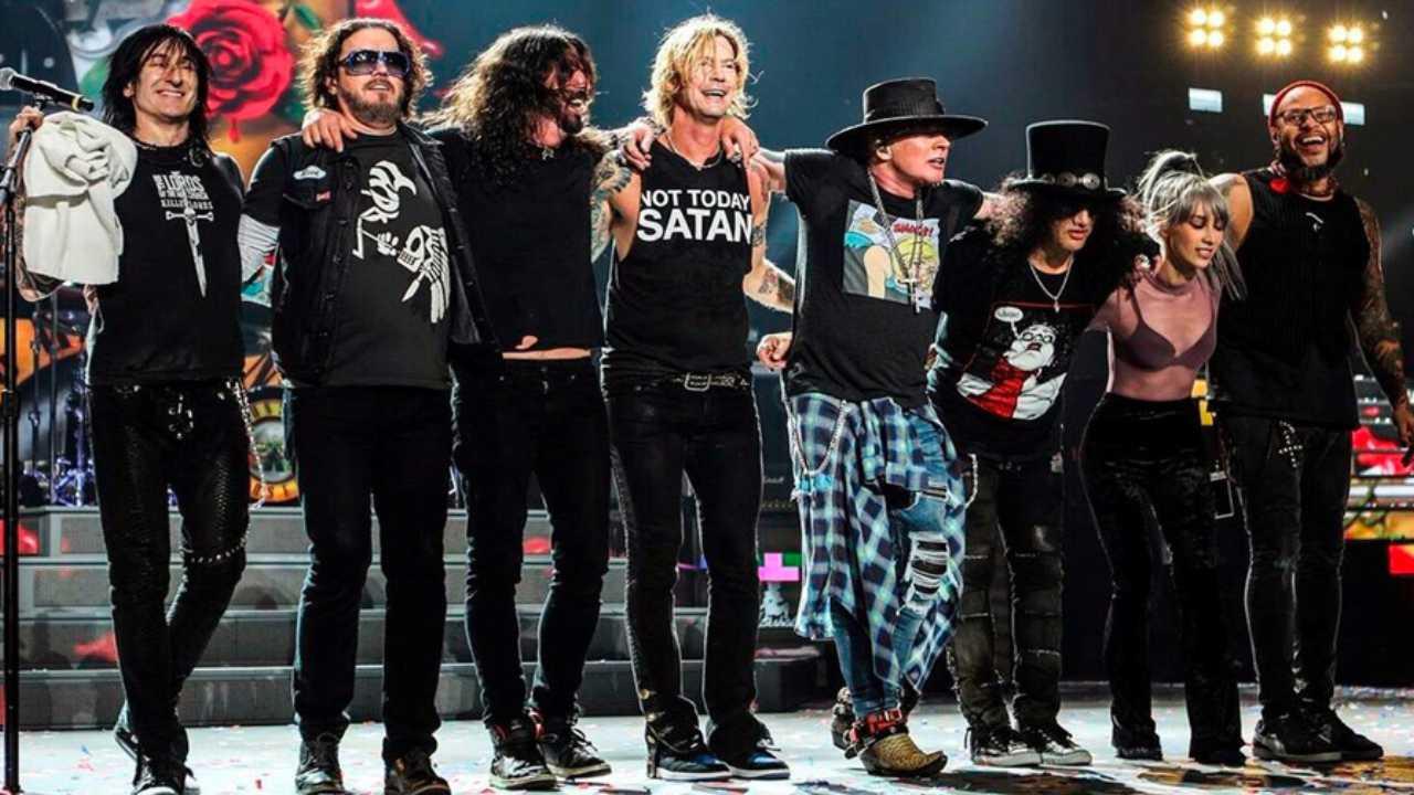Guns N’ Roses rompe 30 años de tradición en un concierto